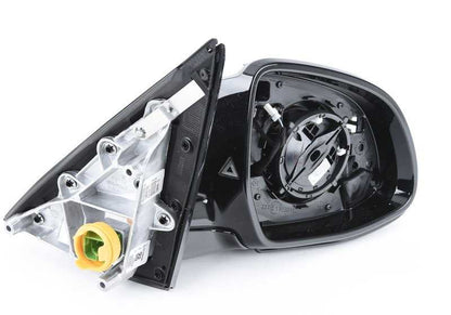 Carcasa de espejo retrovisor derecho (sin cristal, calefactable) OEM 51167364060 para BMW F15. Original BMW.