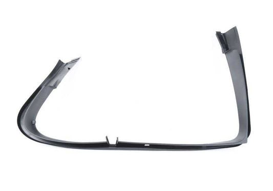 Cubierta marco de ventana puerta trasera izquierda OEM 51357182037 para BMW F10. Pieza original BMW.