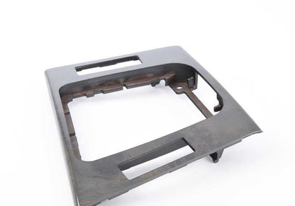 Bandeja de almacenamiento inferior de madera OEM 51167145598 para BMW Serie 3 E46. Original BMW.