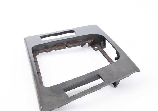 Bandeja de almacenamiento inferior de madera OEM 51167145598 para BMW Serie 3 E46. Original BMW.