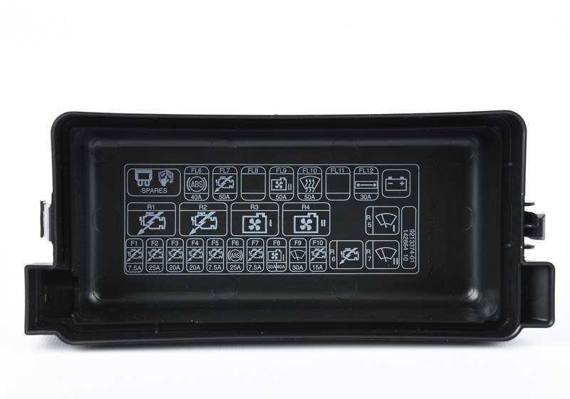 Tapa distribuidor eléctrico OEM 61149213374 para MINI R55, R56, R57, R58, R59, R60, R61, F55, F56, F57. Original MINI.