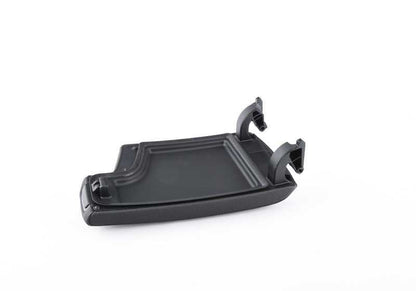 Cubierta consola central negra OEM 51167137552 para BMW E90, E90N, E91, E91N, E92, E92N, E93, E93N. Repuesto original BMW.
