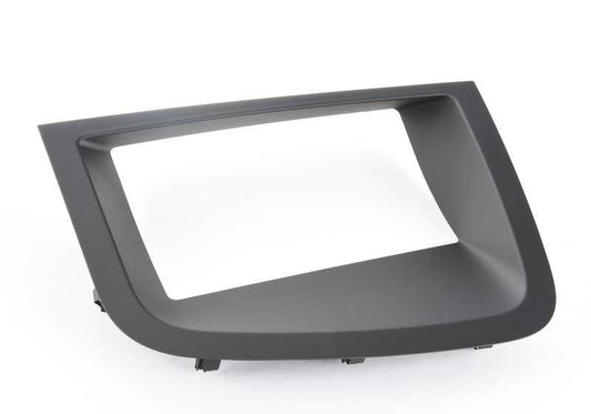 EMBELLATOR HEAD-UP DISPLAY OEM 51459209798 for BMW F10 and F11 (several engines and transmissions). Original BMW piece. Black color Ideal to replace or renew the beautification of the HUD projector.
