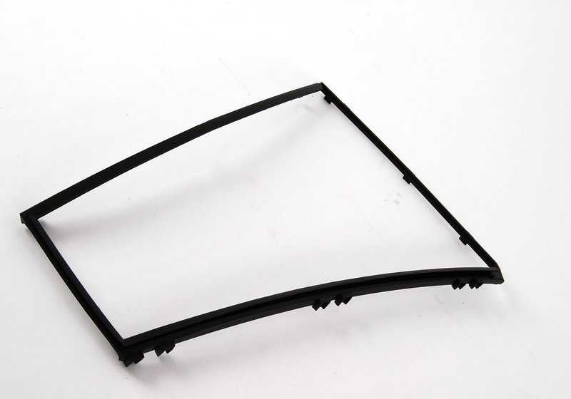 Guía de ventana derecha OEM 51348190650 para BMW E39. Original BMW.