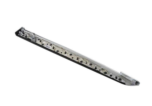 Moldura de puerta trasera derecha en madera Fineline OEM 51427225526 para BMW F10, F11, F18. Original BMW.