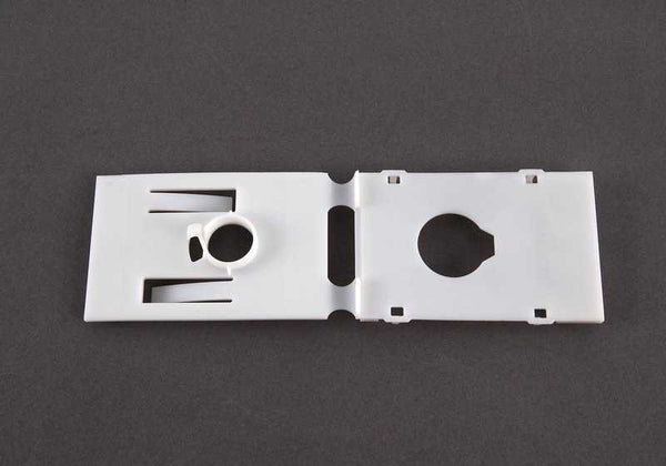 Guía deslizante OEM 51337114596 para BMW Z4 E85 y E86 (modelos 2.0i, 2.2i, 2.5i) en todas sus variantes. Pieza del mecanismo del elevalunas delantero. Original BMW.