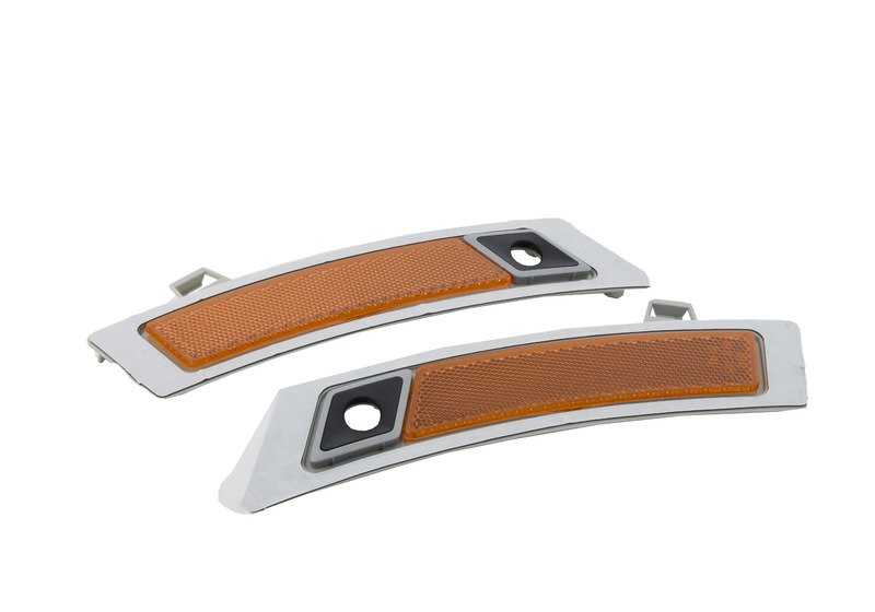 Juego de luces de marcador lateral OEM 63147274434 para BMW E70, E71, E72 (X5, X6). Original BMW.
