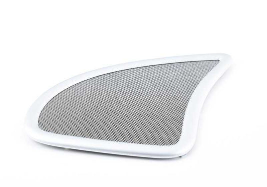 Rejilla altavoz derecha acabado MATT CHROM OEM 51437120180 para MINI R50, R53. Original MINI.