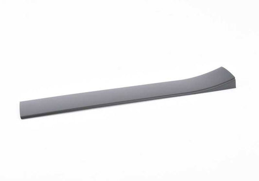 Cubierta embellecedora para parasol trasero derecho OEM 51167013106 para BMW Serie 7 E65, E66. Recambio original BMW.