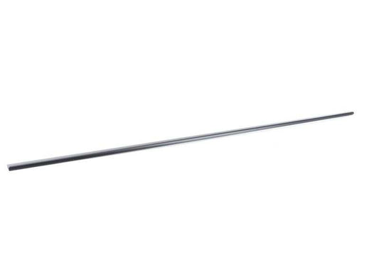 Moldura exterior trasera derecha OEM 51228189278 para BMW Serie 5 E39. Color negro. Repuesto original BMW.