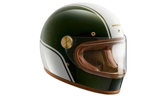 Capacete Grand Racer tamanho 57/58 em San Remo Green para todas as motocicletas BMW. Originais BMW Motorrad.