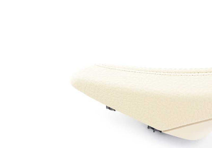 Maneta interior puerta izquierda OEM 51417225849 para BMW F10, F10N, F11, F11N, F18, F18N. Color beige veneto. Original BMW.
