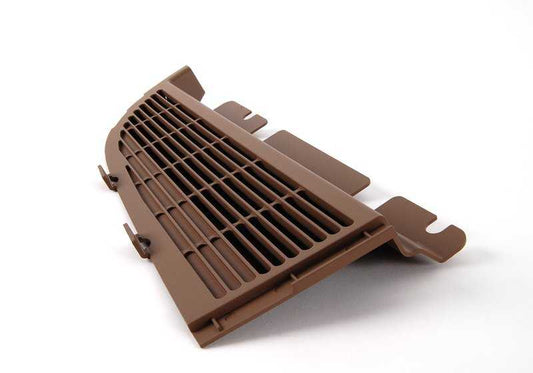Rejilla decorativa salida de aire izquierda beige OEM 51718173217 para BMW 3' E36 318i, 320i... y más. Original BMW.