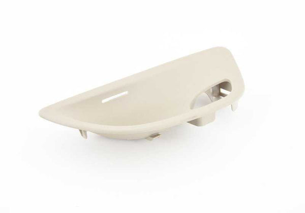 Embellecedor tirador puerta derecha OEM 51417226370 para BMW F10, F11, F18. Original BMW.