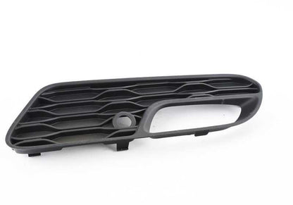 Rejilla inferior izquierda OEM 51127365159 para MINI F56, F55, F57 con PDC y paquete JCW. Original MINI.