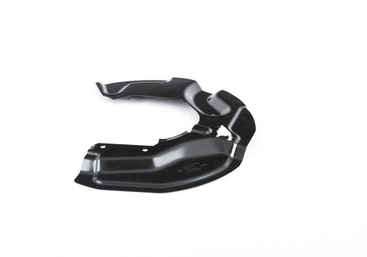 Protector de salpicaduras izquierdo OEM 34116767785 para BMW E60, E60N, E61, E61N. Pieza original BMW.