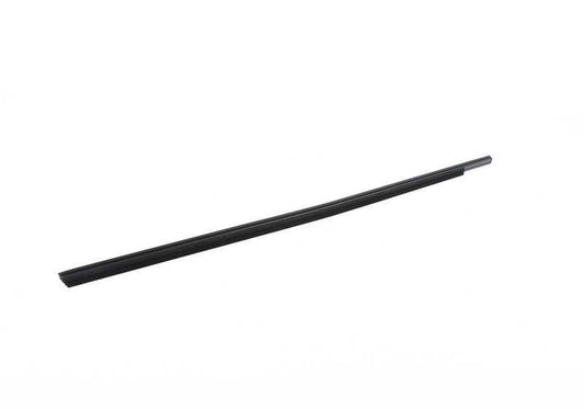 Sellado exterior del marco de la puerta delantera izquierda OEM 51337066601 para BMW E87, E87N. Original BMW.