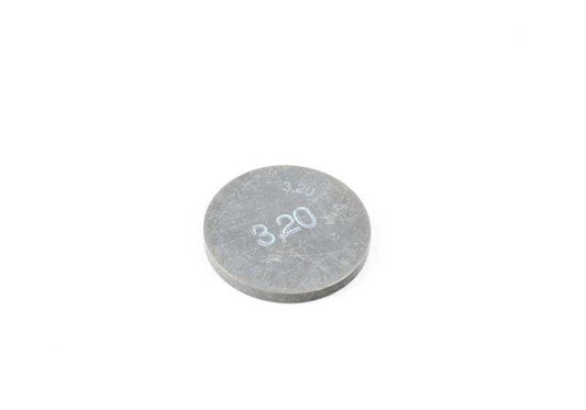 Placa de regulación 3,20 mm OEM 11321308208 para BMW E30, E36, E28, E34, E24, Z3. Compatible con motores S14 y S50. Original BMW.