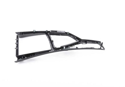 Embellecedor consola central delantera negro OEM 51169230726 para BMW F20, F20N, F21, F21N, F22, F23, F87. Original BMW.