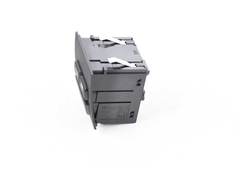 Interruptor luces emergencia / cierre centralizado / DTC OEM 61319196713 para BMW E90, E91, E92, E93. Compatible con todos los modelos indicados. Repuesto original BMW.