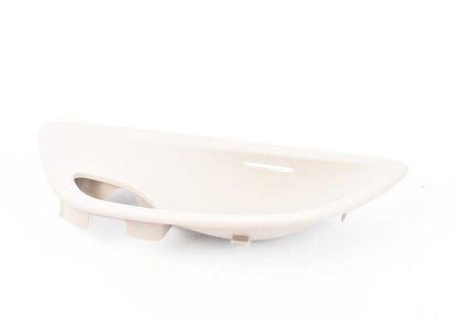 Embellecedor tirador de puerta izquierda OEM 51417226369 para BMW F10, F11, F18. Original BMW.