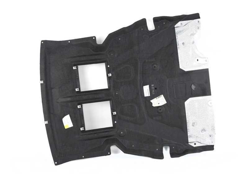 Cubrecárter con labios de estanqueidad OEM 51758060137 para BMW F22, F30, F32, F36. Original BMW.