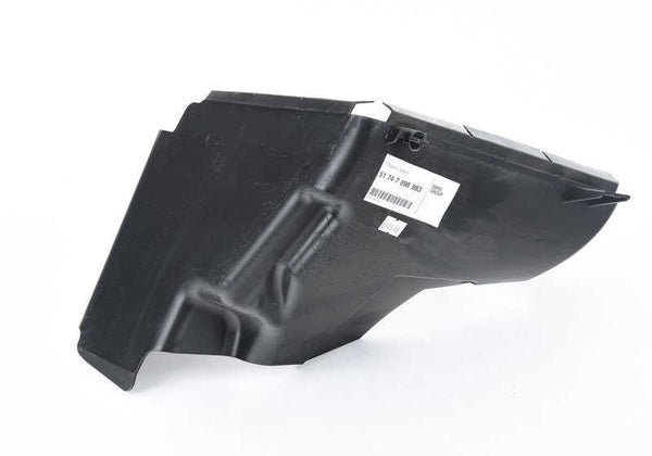Conducto de aire izquierdo OEM 51747898883 para BMW F01, F01N, F02, F02N, F04. Original BMW.