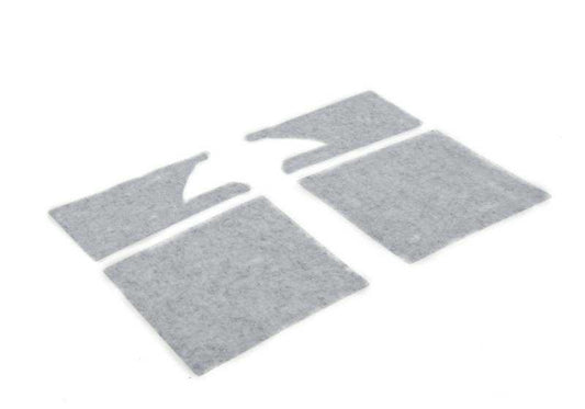 Juego de tiras decorativas capó delantero inferior OEM 51142759645 para MINI Coupé R58, Roadster R59. Original MINI.