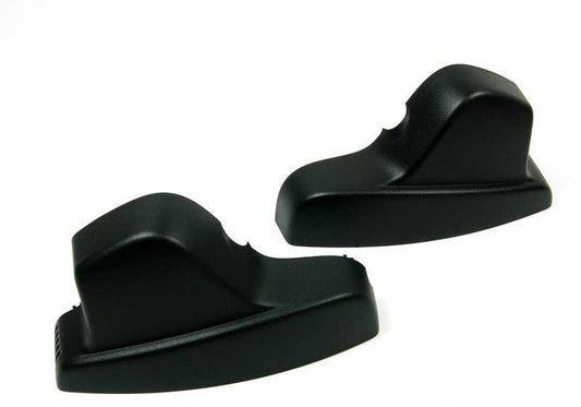 Tapas base retrovisor OEM 51167161083 para BMW E81, E82, E87, E88, E90, E91, E92, E93, E60, E61, E63, E64, E65, E66, E89. Color negro. Original BMW.