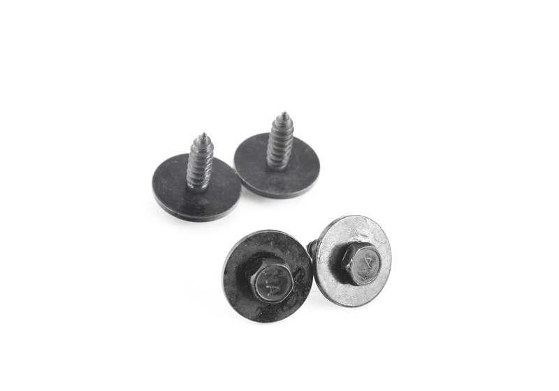 Kit fijaciones parachoques trasero OEM 51122410022 para BMW E90, E92, E93 (solo versiones M3). Original BMW.