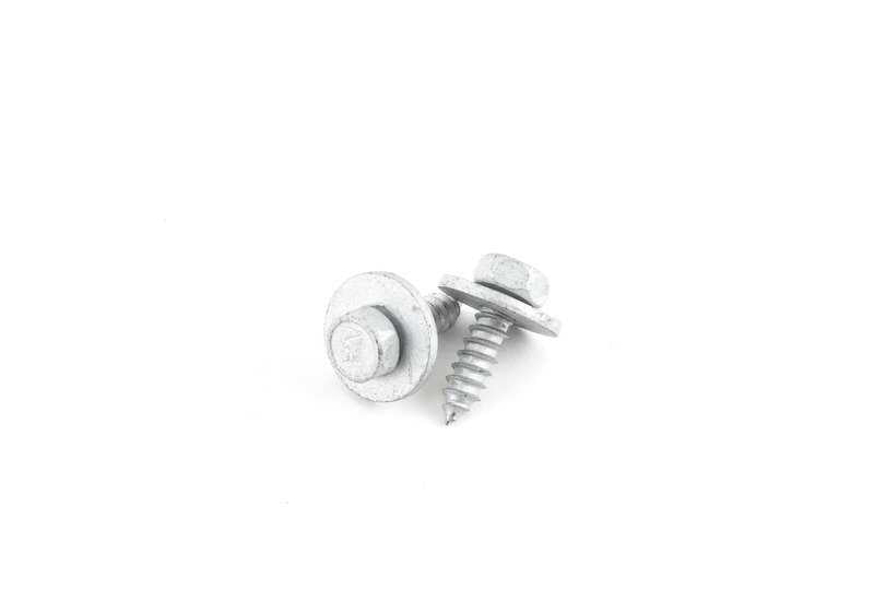 Kit fijaciones parachoques trasero OEM 51122410022 para BMW E90, E92, E93 (solo versiones M3). Original BMW.