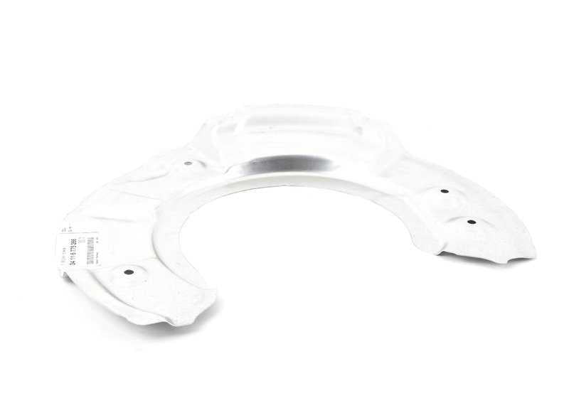 Protector de freno delantero derecho OEM 34116775266 para BMW F06, F07, F10, F11, F12, F13, F01, F02, F04. Original BMW.