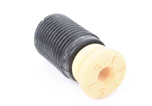 Tope de suspensión delantero con funda protectora OEM 31337850216 para BMW F85 X5 M y F86 X6 M. Original BMW.