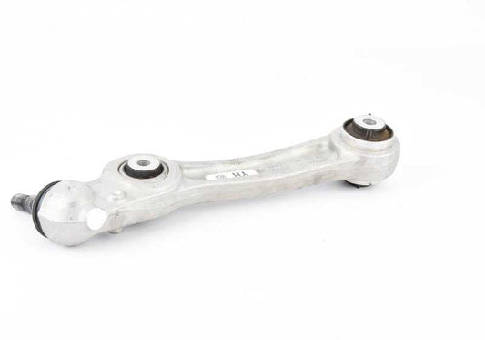 Brazo de suspensión delantero izquierdo con silentblock OEM 31126866197 para BMW i3 I12 y BMW i8 I15. Original BMW.