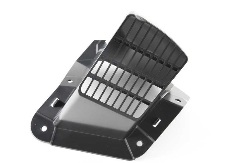 Guía de aire izquierda OEM 51777353267 para BMW I12, I12N, I15. Original BMW.