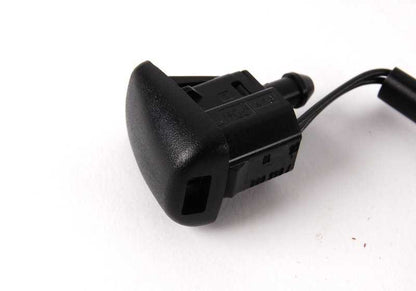 Windshield washer fluid ejector OEM 61667046060 for BMW 5 Series (E60, E61). Original BMW.