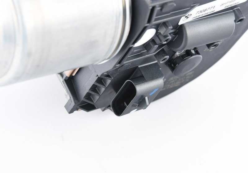 Mecanismo de limpiaparabrisas con motor para BMW F10, F11, F18, F01, F02, F04 (OEM 61617306266). Original BMW