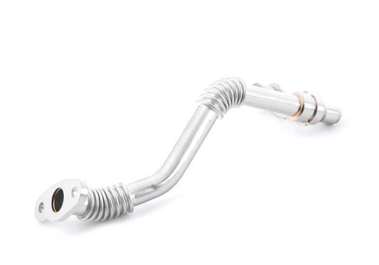 OM OIL RETURN TUBE 11427844987 FOR BMW F10, G30, F06, F06N, F12, F12N, F13, F13N, G11, G12, E70, F85, G05, E71, F86, G07. Original BMW.