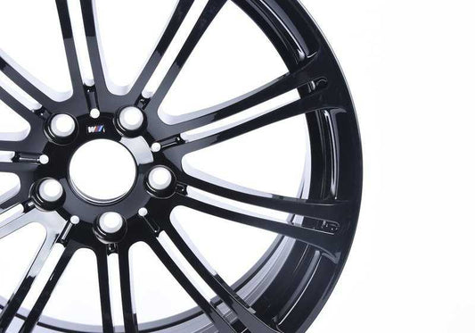 Llantas de aleación M Doble Radio 220 OEM 36117842933 para BMW E90, E92, E93 (modelos M3). Acabado en negro jet, 19", eje delantero. Original BMW.