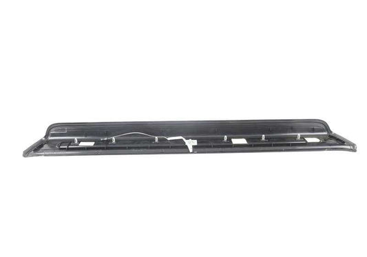 Embellecedor de entrada iluminado izquierdo OEM 51477219893 para BMW F12, F13, F06. Original BMW.