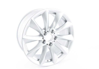 Llantas de aleación diseño turbina 415 18" OEM 36116796248 para BMW F30. Compatibles con modelos 316d desde 2012 hasta 2018. Color plata reflex. Original BMW.