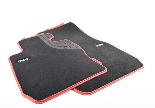 Alfombrillas de tela OEM 51472293357 para BMW F30, F31, F34 (versiones xDrive). Pack de 2 alfombrillas delanteras. Original BMW.