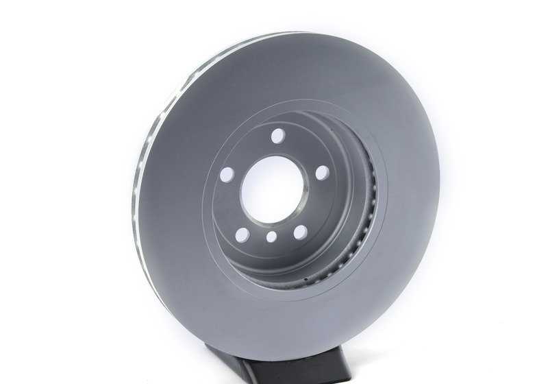 Ventilated brake disc for BMW 5 Series F10, F11, 6 Series F06, F12, F13 (OEM 34116884301). Genuine BMW