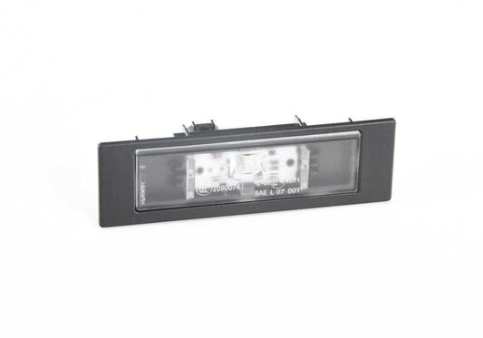 Luz LED para matrícula OEM 63267376348 para BMW I12, I15. Compatible con versiones i8 fabricadas entre 2014 y 2020. Original BMW.