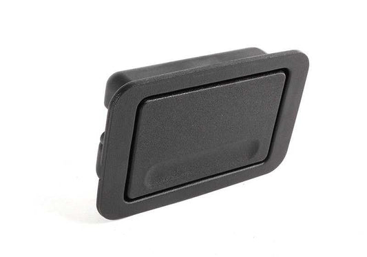 Tapa de tirador interior maletero negra OEM 51478120992 para BMW E36, E34, E83, E53. Original BMW.