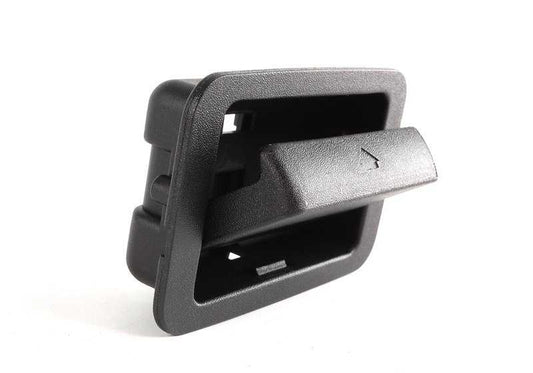Tapa de tirador interior maletero negra OEM 51478120992 para BMW E36, E34, E83, E53. Original BMW.