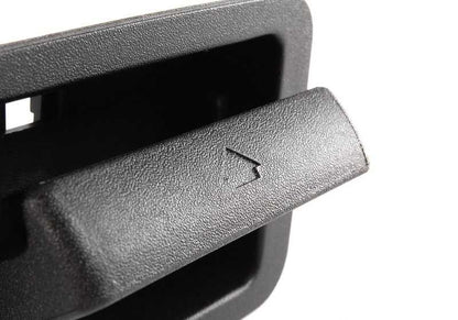 Tapa de tirador interior maletero negra OEM 51478120992 para BMW E36, E34, E83, E53. Original BMW.