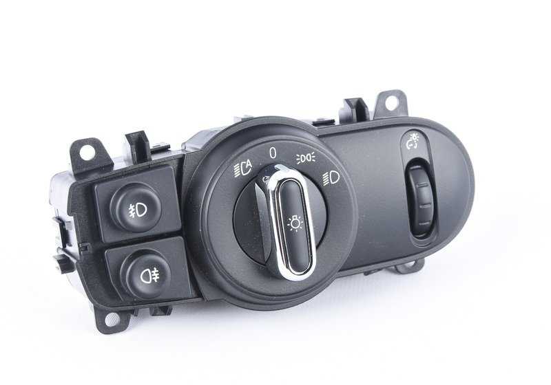 Interruptor de luces OEM 61315A25471 para MINI F56, F55, Clubman F54, Cabrio F57... y más. Original MINI.