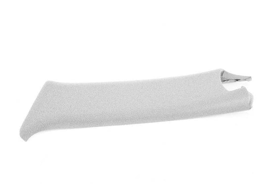 Panneau intérieur Colonne droite Colonne Gris Silver 51438149060 pour BMW E34 (518G, 518i, 520i, 525i). Compatible avec les versions manuelles et automatiques. BMW d'origine.