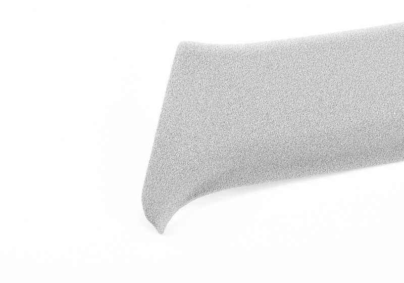 Panneau intérieur Colonne droite Colonne Gris Silver 51438149060 pour BMW E34 (518G, 518i, 520i, 525i). Compatible avec les versions manuelles et automatiques. BMW d'origine.